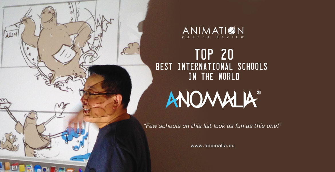 Czech ANOMALIA One of the TOP 20 Animation Schools in the World - Asociace  animovaného filmu